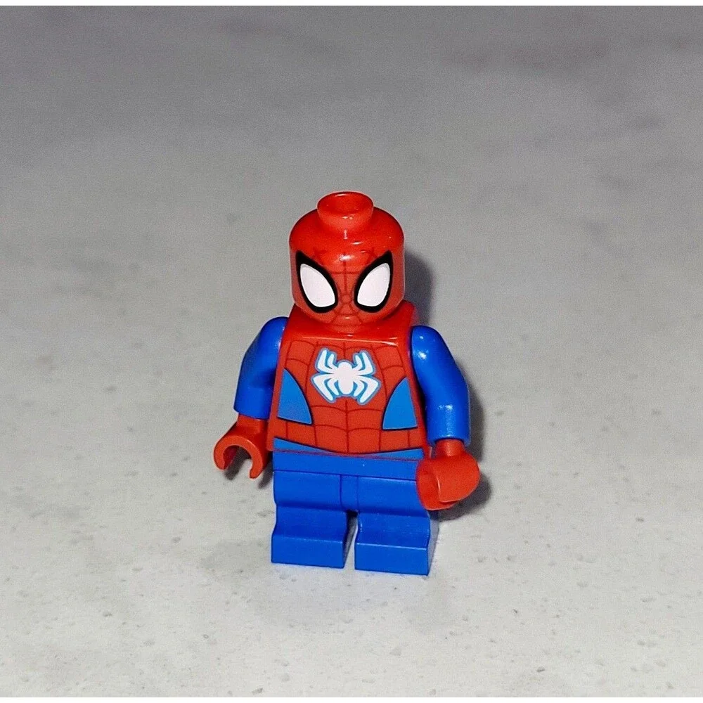 LEGO® Marvel Spidey & Friends Spider-Man Minifigure™ White Logo sh0866 sh866 EUC
